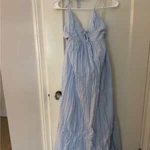 Aerie Light Blue Maxi Dress